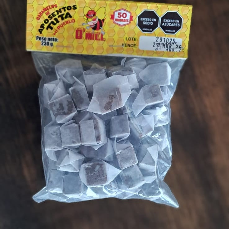 Caramelos Benny sabor a miel producto Boyacense