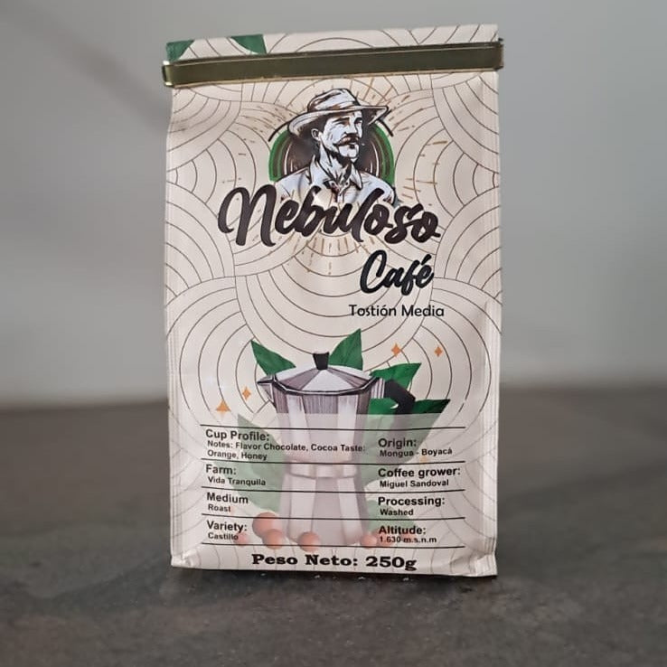 Café en grano Nebulosa producto Boyacense