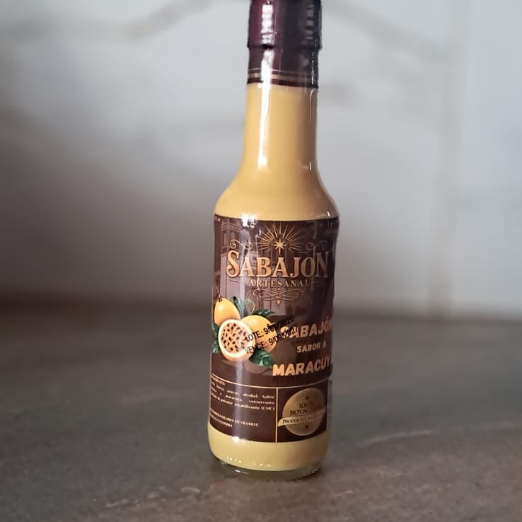 Sabajón artesanal Colombiano sabor a Maracuyá San Nicolás