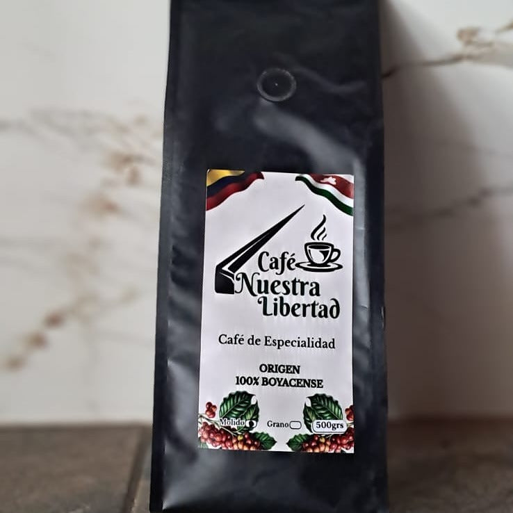 Café molido Nuestra Libertad producto Boyacense