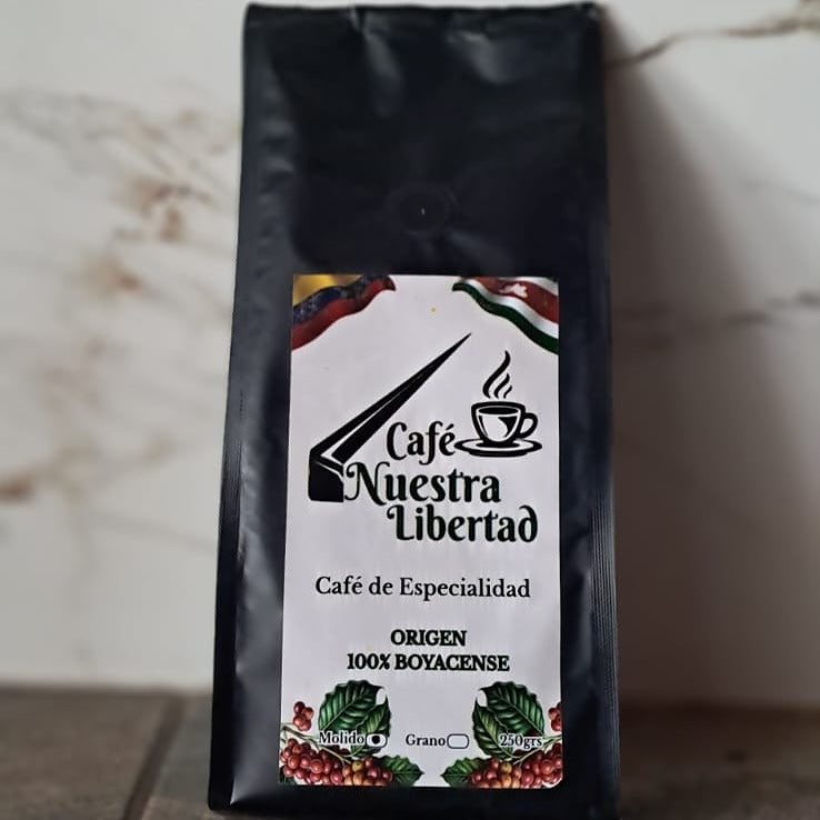 Café molido Nuestra Libertad producto Boyacense