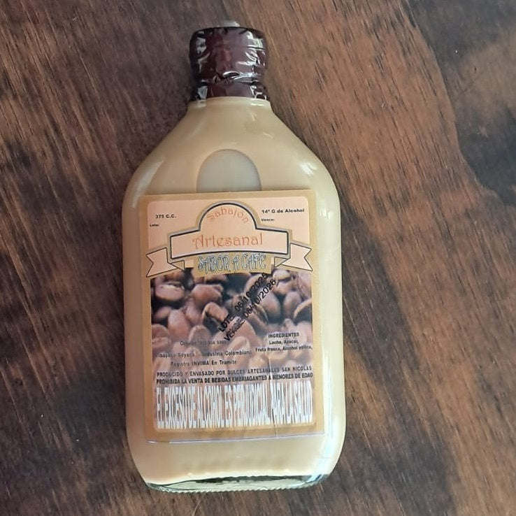 Sabajón artesanal Colombiano sabor a café San Nicolás